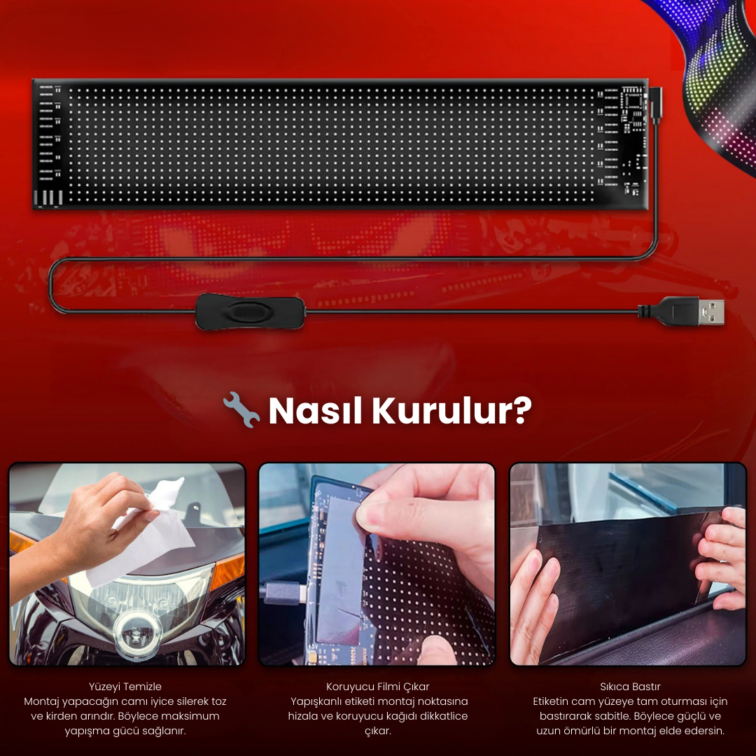 MotoRuh® Animasyonlu Motor Gözleri