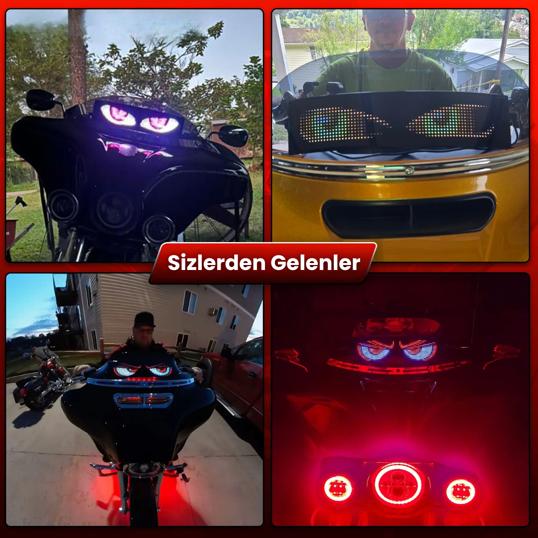 MotoRuh® Animasyonlu Motor Gözleri