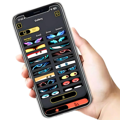 MotoRuh® Animasyonlu Motor Gözleri